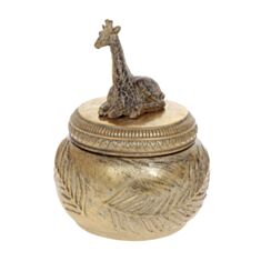 Шкатулка Bona Di Африка 440-832 14 см золото - фото