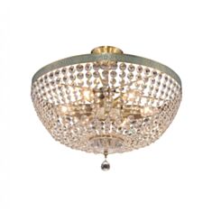 Світильник стельовий Altalusse INL-1135C-06 White & Gold - фото