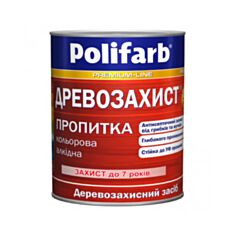 Пропитка для дерева Polifarb горіх 0,7 кг - фото