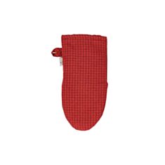 Перчатка кухонная Прованс Merry Christmas красная - фото