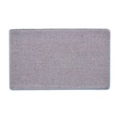 Килимок у ванну Dariana Поліестер 45*75 світло-сірий - фото