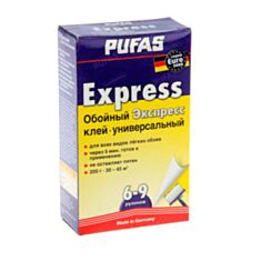 Клей для обоев Pufas Euro 3000 express универсальный 200 г - фото