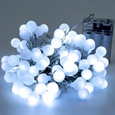 Гірлянда Altalusse INL-2705B-80 Cold 80 LED на батарейках 10 м холодний білий - фото