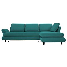 Диван угловой Париж Д25 (52) бирюзовый - фото