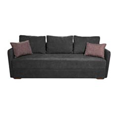 Диван Сафір-2 чорний - фото