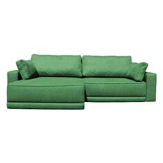 Диван с широкими подлокотниками Беджамин зеленый - фото