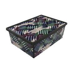 Коробка с крышкой Qutu Light Box Camouelage 25 л - фото