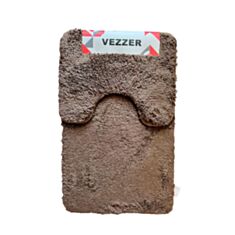 Набор ковриков для ванной и туалета Vezzer VZ0200Br коричневый - фото