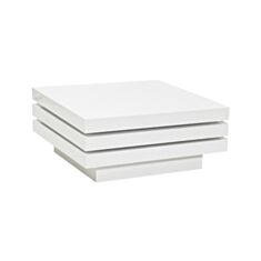 Столик журнальний дерев'яний Trista білий - фото