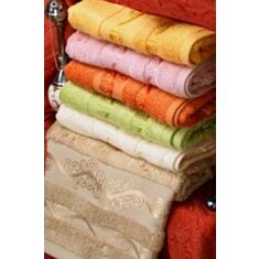 Полотенце Romeo Soft Bambu Naturel 70*140 желтый - фото