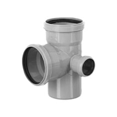 Хрестовина каналізаційна Інстапласт 90° 110*100*50 мм - фото