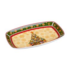 Блюдо овальное Lefard Christmas Collection 986-018 30 см - фото