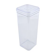 Ємність для сипучих продуктів Алеана 2,25 л прозора - фото