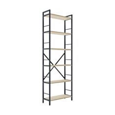 Стелаж Меткас Лофт 6 полиць 1800*600*240 мм ЛДСП  - фото