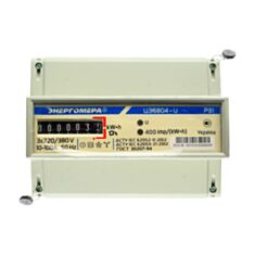 Счетчик трехфазный Энергомера 5(60)A Р31 380В - фото