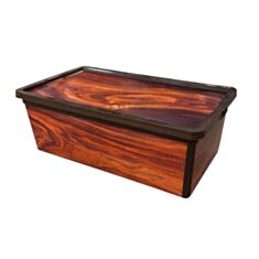 Коробка с крышкой Qutu Light Box Wood 10 л - фото