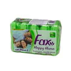 Мило туалетне FAX Happy Home зелене 5*60 г - фото