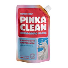 Крем-мило рідке Pinka Clean З Екстрактами Молочними Протеїнами 460 мл - фото