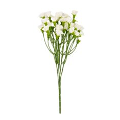 Штучна квітка Elisey Гвоздика мініатюрна 9259-039 38 см біла - фото