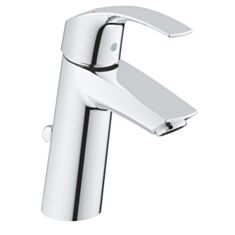 Смеситель для умывальника Grohe Eurosmart 23322001 с донным клапаном - фото