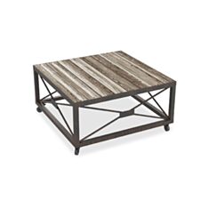 Столик журнальний дерев'яний Soho MT-2 сірий - фото