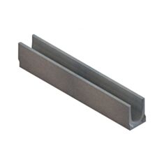 Лоток водовідвідний Vodaland Base DN100 H125-120 C250 з ухилом 0,5% - фото