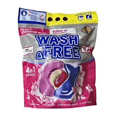 Капсулы для стирки Wash&Free Магия орхидей 75 шт  - фото