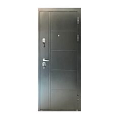 Двері металеві Tarimus Троя Дуб Димчастий 96*205 см праві - фото