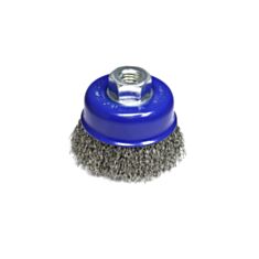 Щітка чашкова S&R 136133075 неіржавкий дріт M14 12250 об/хв 75 мм - фото