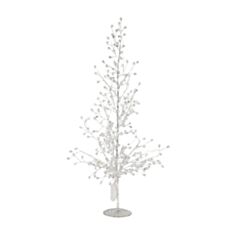 Декоративне дерево Elisey Срібне сяйво 9239-012 з підсвіткою 59 см - фото
