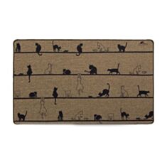 Ковер Dariana Лен Cats 45*75 см - фото