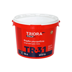 Фарба інтер'єрна Triora Ultra TR-31 для стелі ультрабіла 10 л - фото