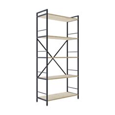 Стелаж Меткас Лофт 5 полиць 1700*800*350 мм ЛДСП  - фото