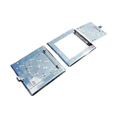 Дверка прочищувальна Булат середня нержавійка 18*18 см - фото