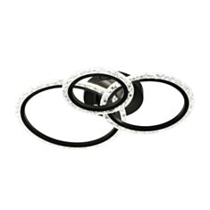 Люстра світлодіодна Esllse Tire 922008 70W 3R чорний - фото