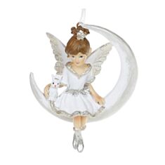 Декоративна статуетка Фея з кроликом BonaDi 707-532 10 см - фото