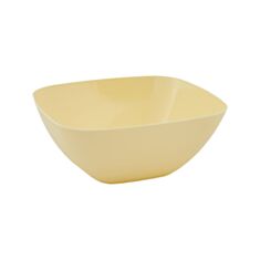 Салатник Алеана 24*24*9,5 см жовтий - фото