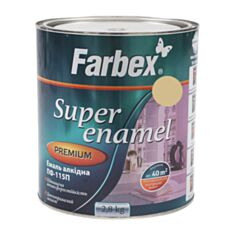 Емаль алкідна Farbex ПФ-115 бежева 2,8 кг - фото