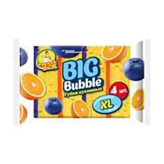 Губка кухонна Фрекен Бок Big Bubble 4 шт - фото