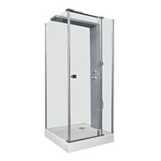 Душевая кабина Liveno Olimpia 90см с гидромассажем и поддоном - фото