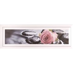 Плитка Атем Florian декор Rose 10*30 білий - фото