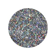 Голографический блеск Биопласт 15 г серебряный люрекс - фото