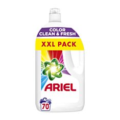 Засіб для прання рідкий Ariel Чистота та свіжість для кольорових речей 3,5 л - фото