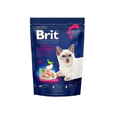 Корм для котів Brit Premium by Nature Cat Sterilised з курятиною 800 г - фото