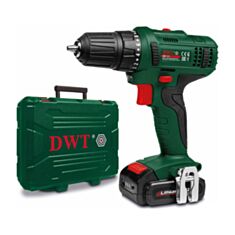 Шуруповерт аккумуляторный DWT ABS-18 L-2 BMC - фото