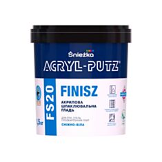 Шпаклівка фінішна Sniezka Acryl-Putz FS20 акрилова 1,5 кг - фото