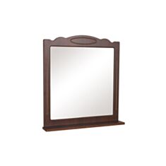 Зеркало Aqua Rodos Классик 80см итальянский орех - фото