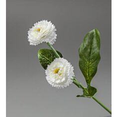 Штучна квітка Маргаритки 093F/white 25см - фото