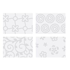 Шаблони для прикрас Tescoma Delicia Deco 633084 41х25 см 4шт - фото