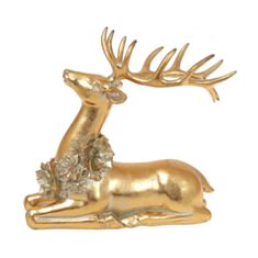 Декоративная статуэтка Золотой олень BonaDi 837-149 22 см - фото